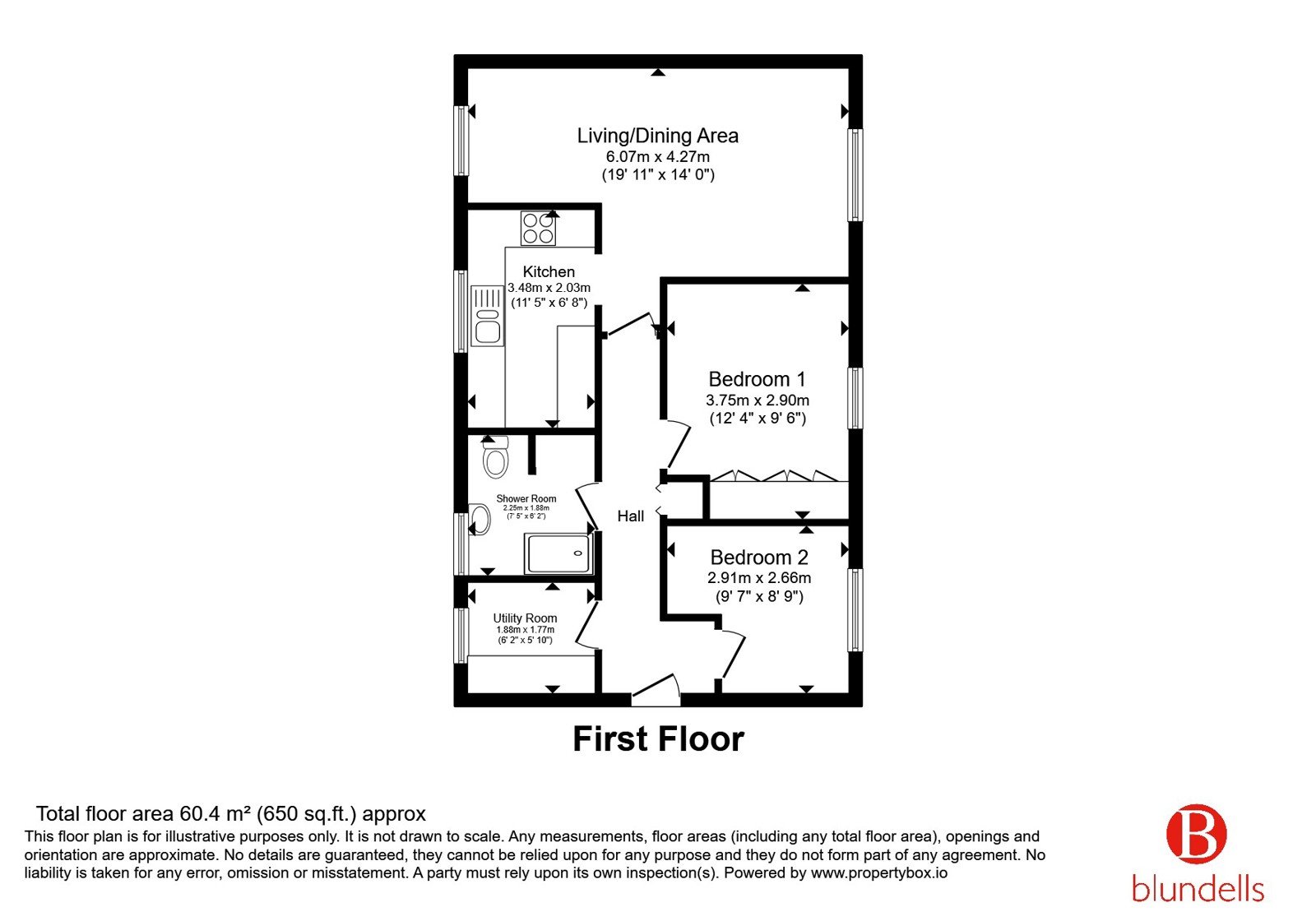 93A,, Stradbroke Road, South Yorkshire floorplan