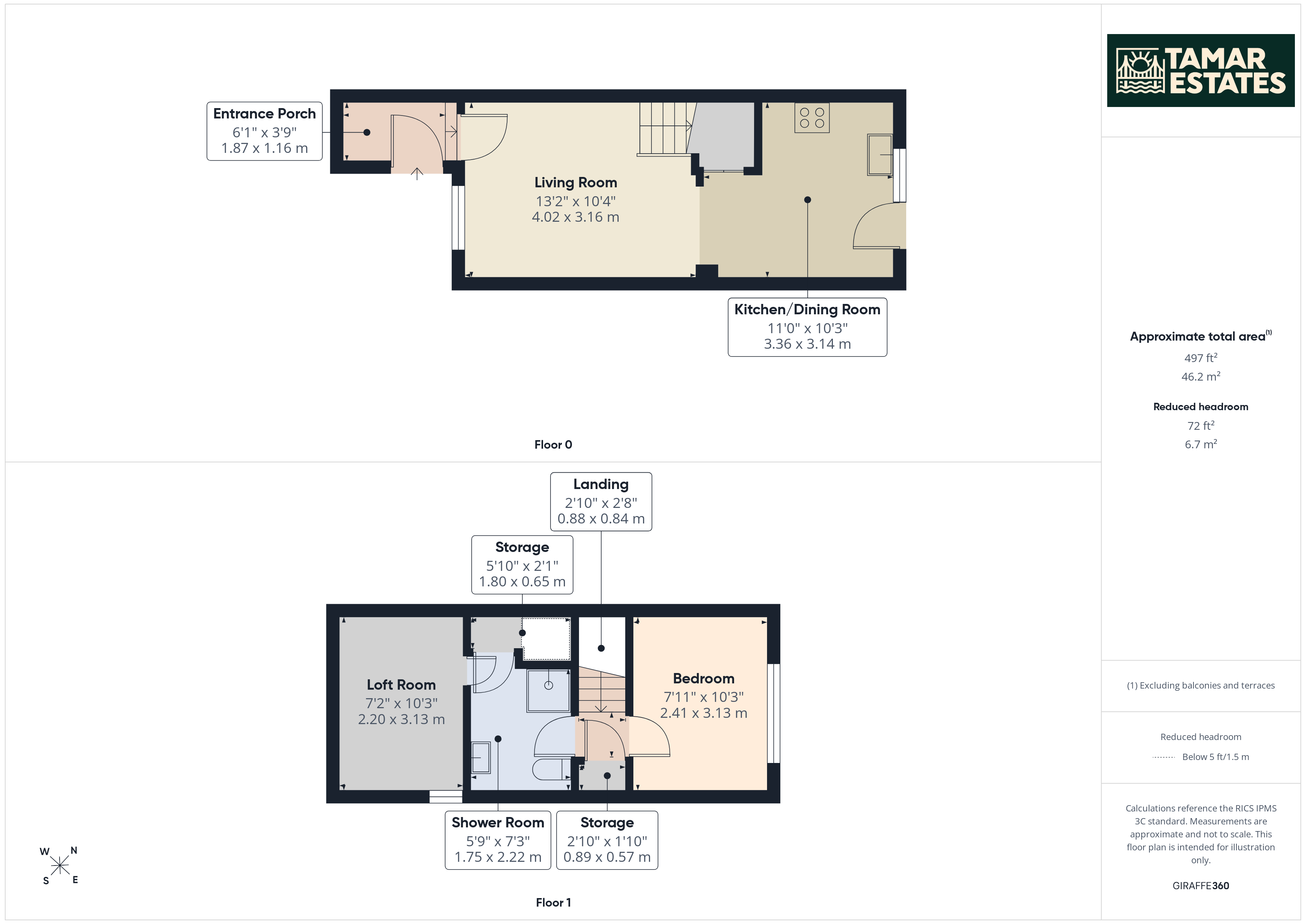 118, Valley View, Liskeard floorplan