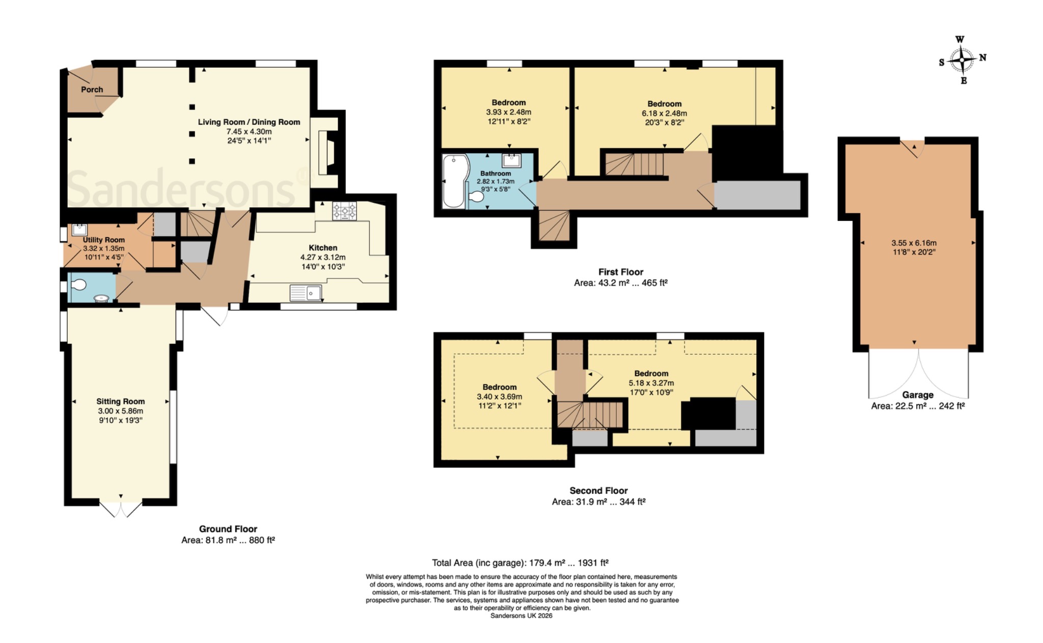 38 High Street, Charing, Kent floorplan