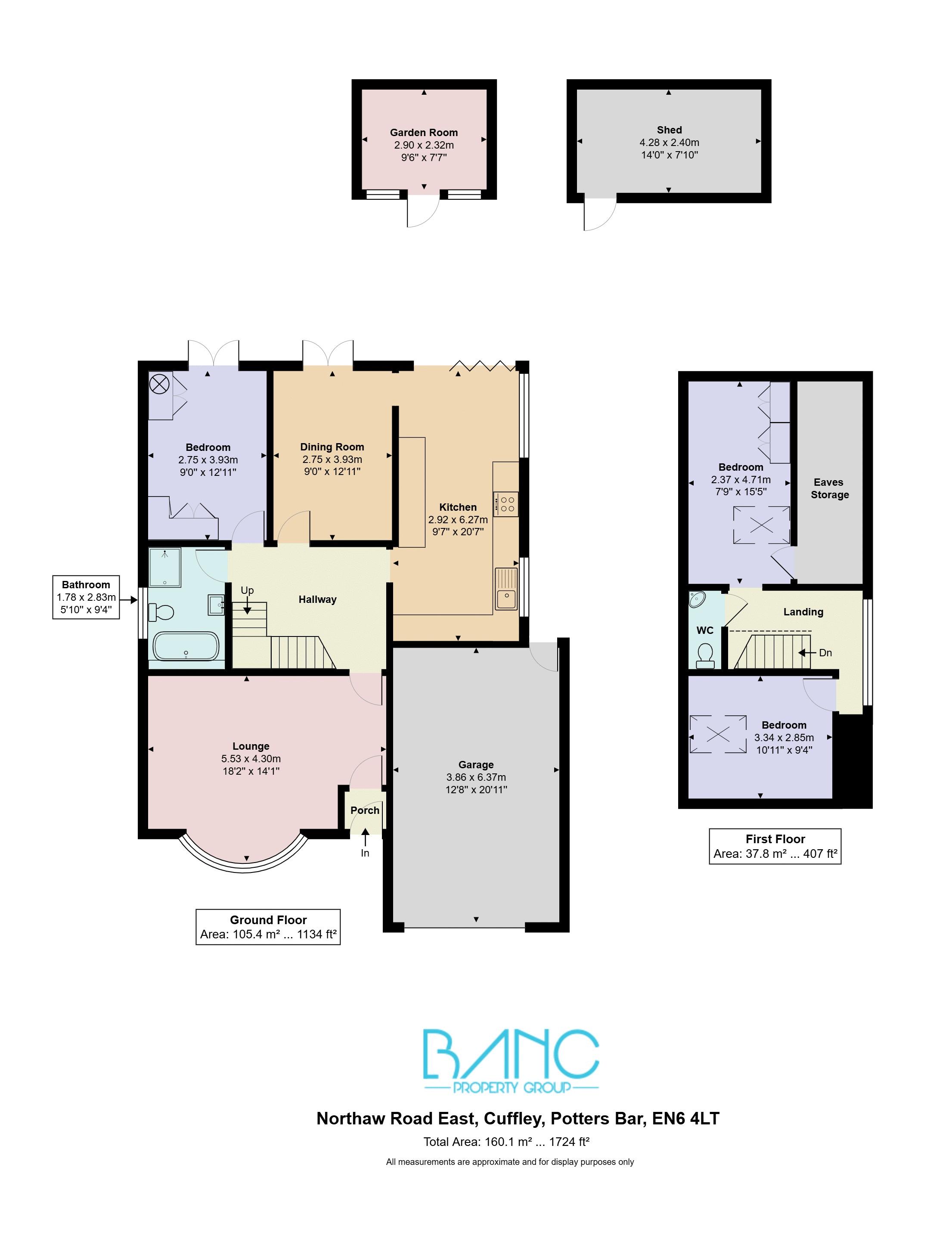 2, Northaw Road East, Cuffley floorplan
