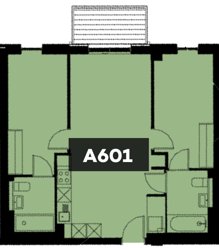 A601, Middlewood Locks, Salford floorplan