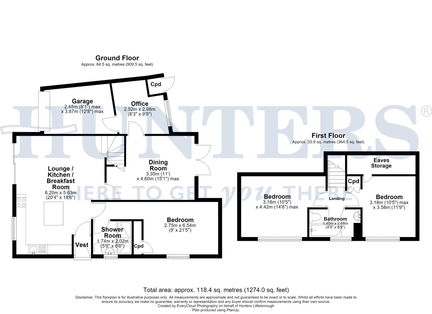 44, Milbury Drive, Littleborough floorplan