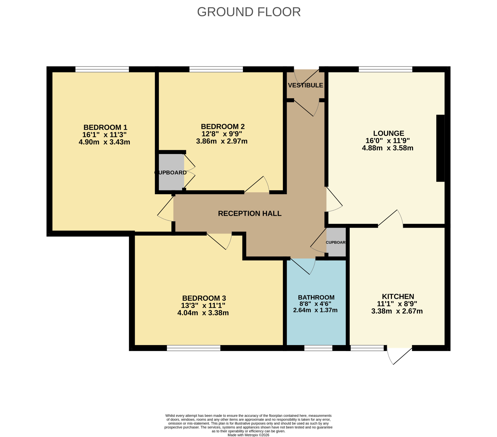 175, Templeland Road, Glasgow floorplan