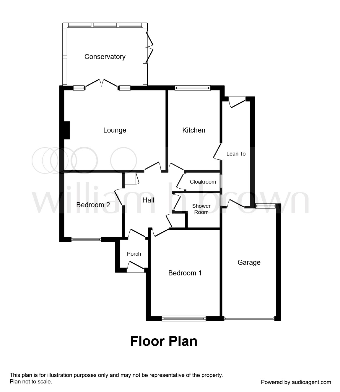 2 Bedrooms Semi-detached bungalow for sale in Laburnum Crescent, Abington, Northampton NN3