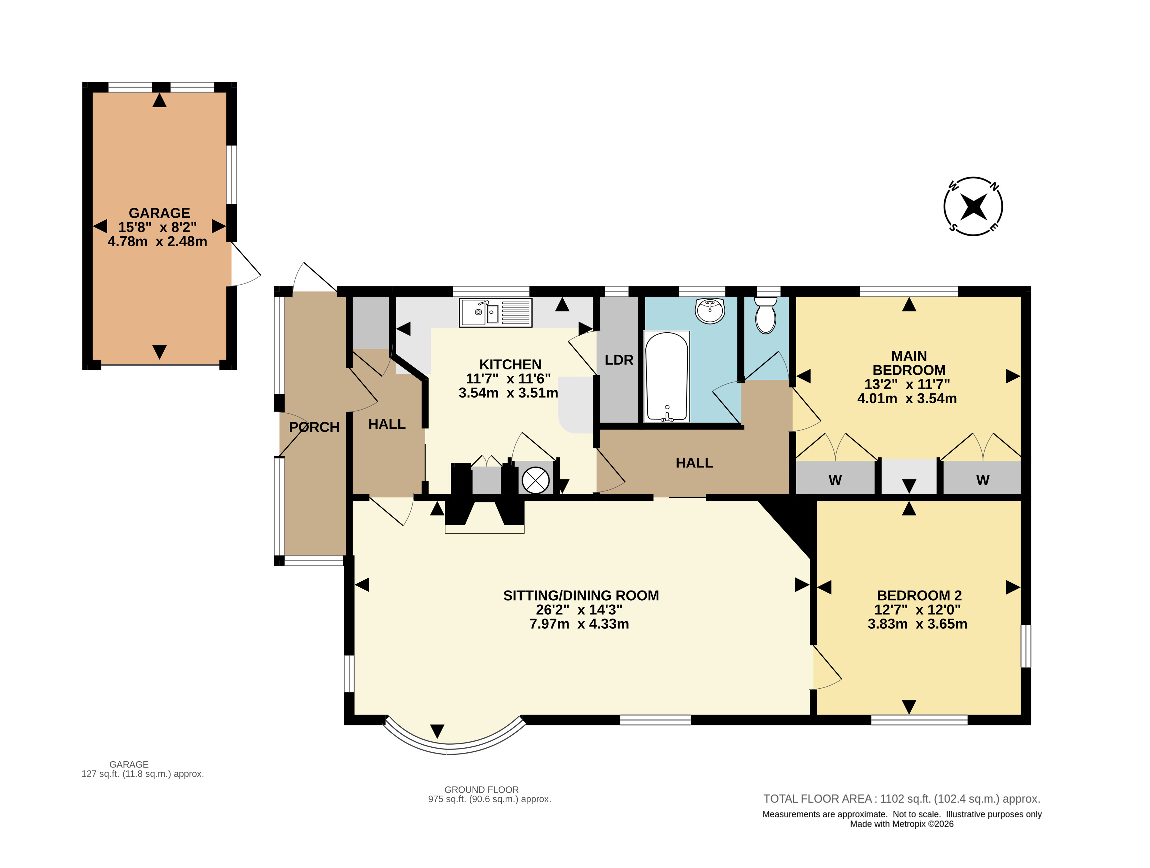 3, Balcombe Gardens, Surrey floorplan
