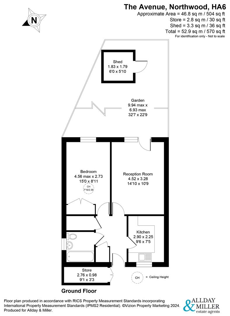 The Avenue, Northwood HA6, 1 bedroom flat for sale 66705035