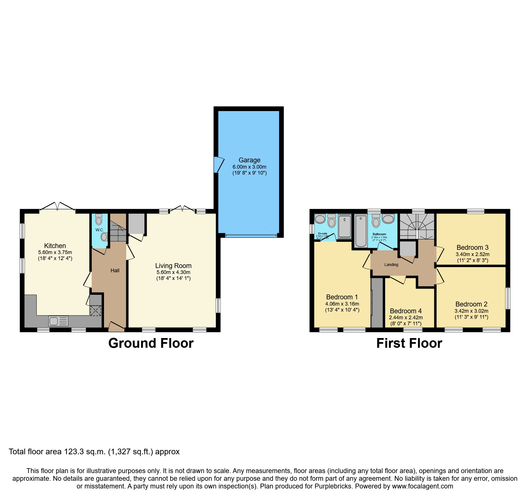 23, Great Pease Park, Bristol floorplan