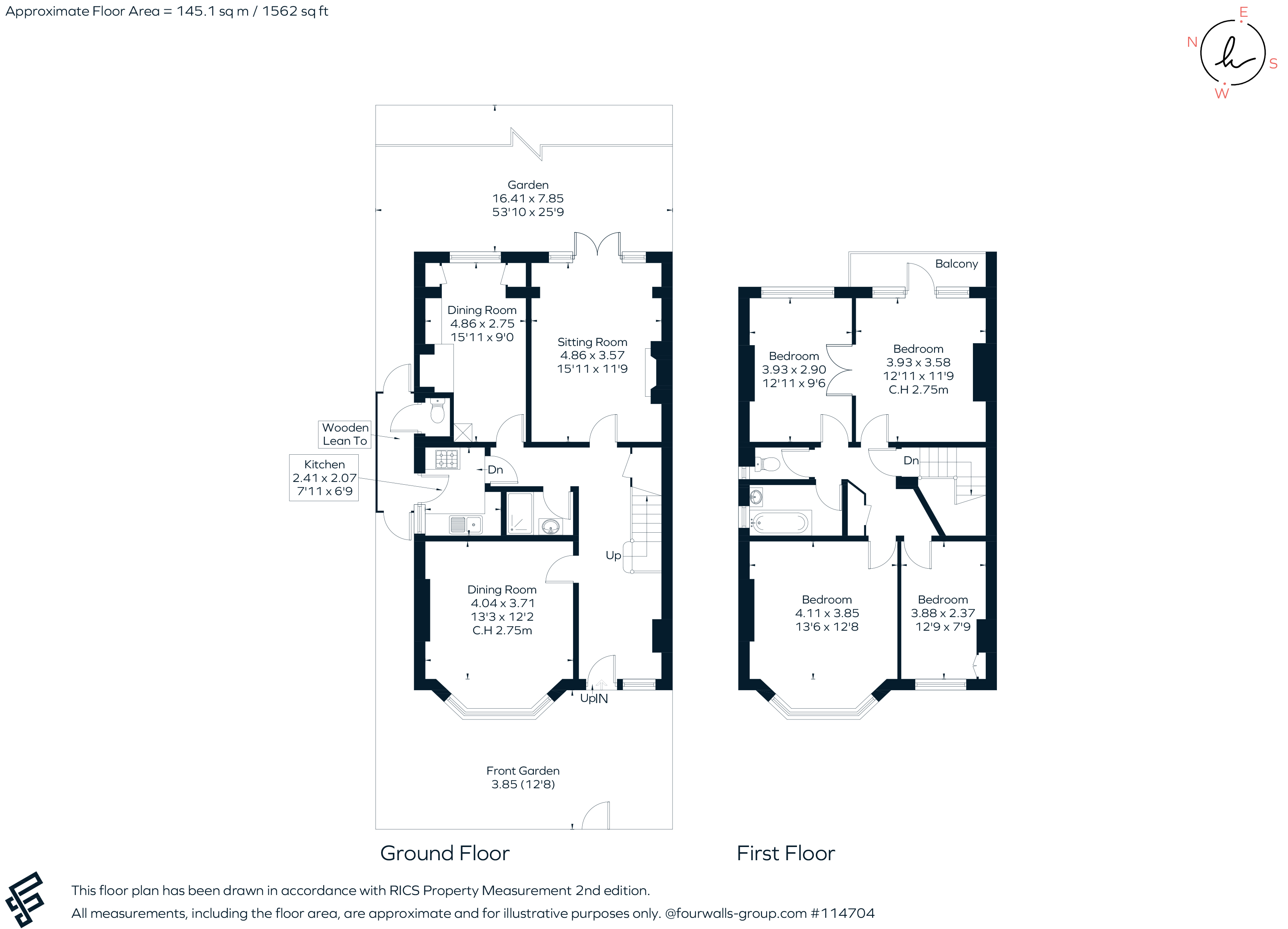 91, Airedale Avenue, London floorplan