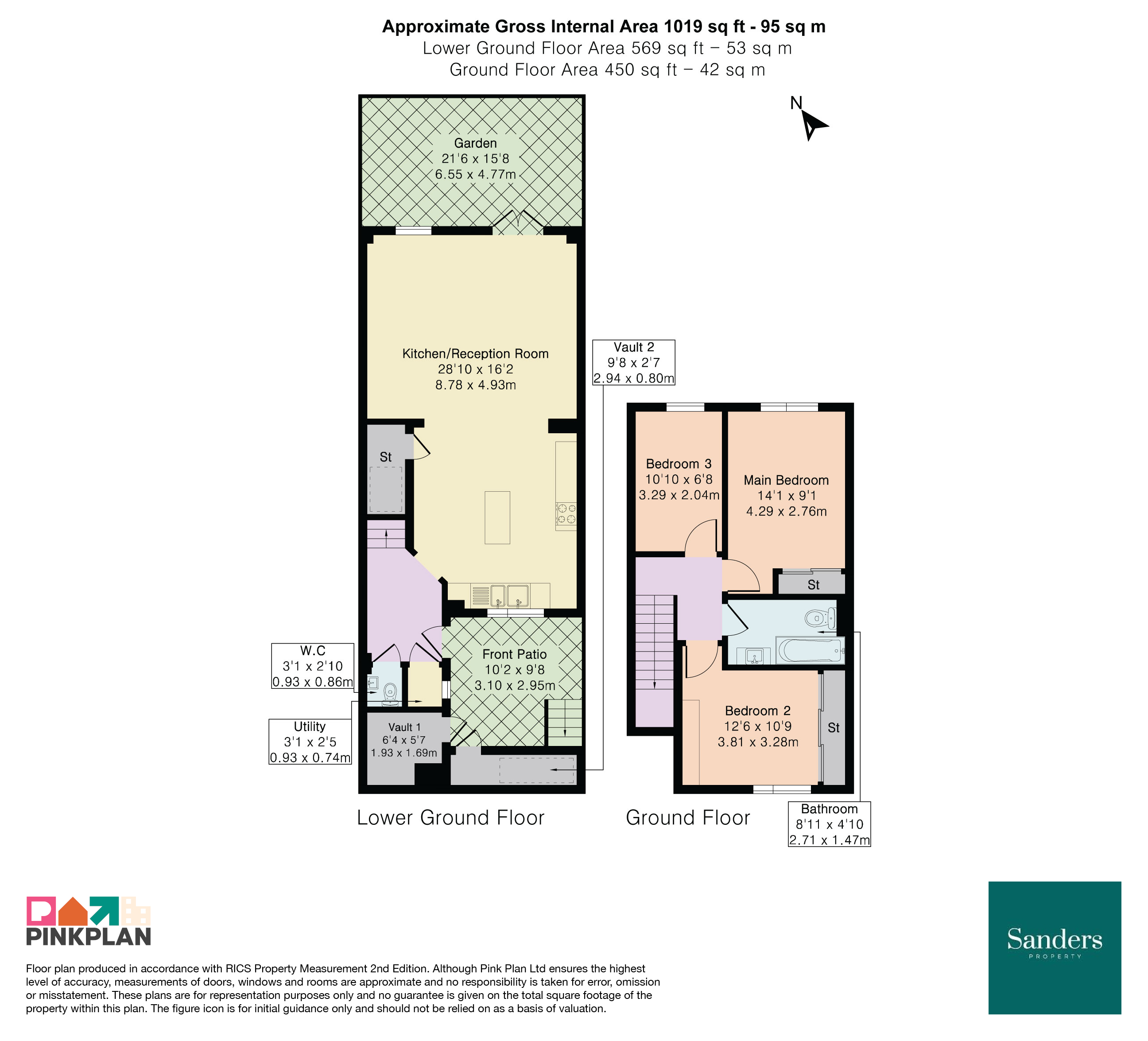102, Wornington Road, Notting Hill floorplan
