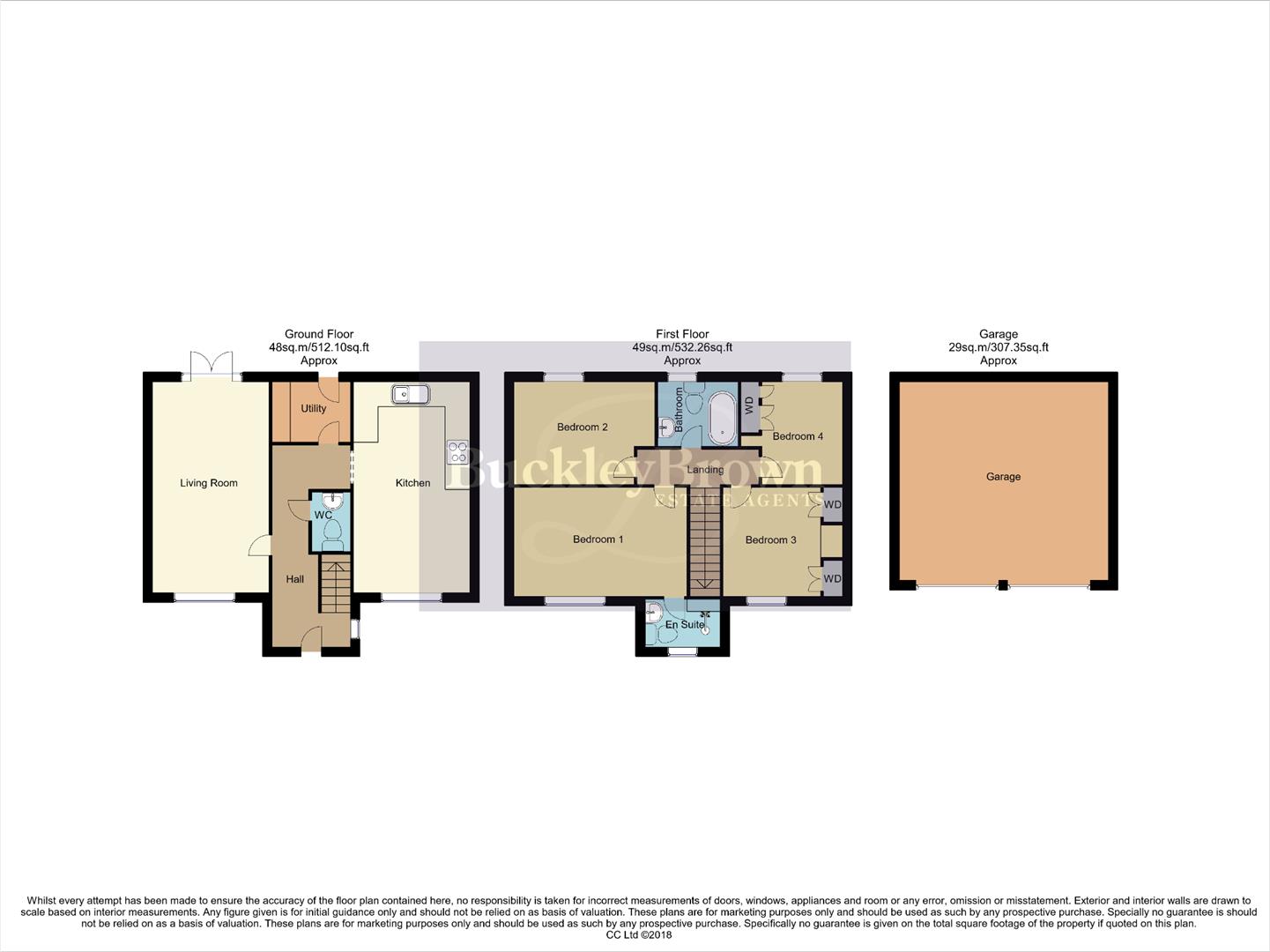 7, David Avenue, Newark floorplan