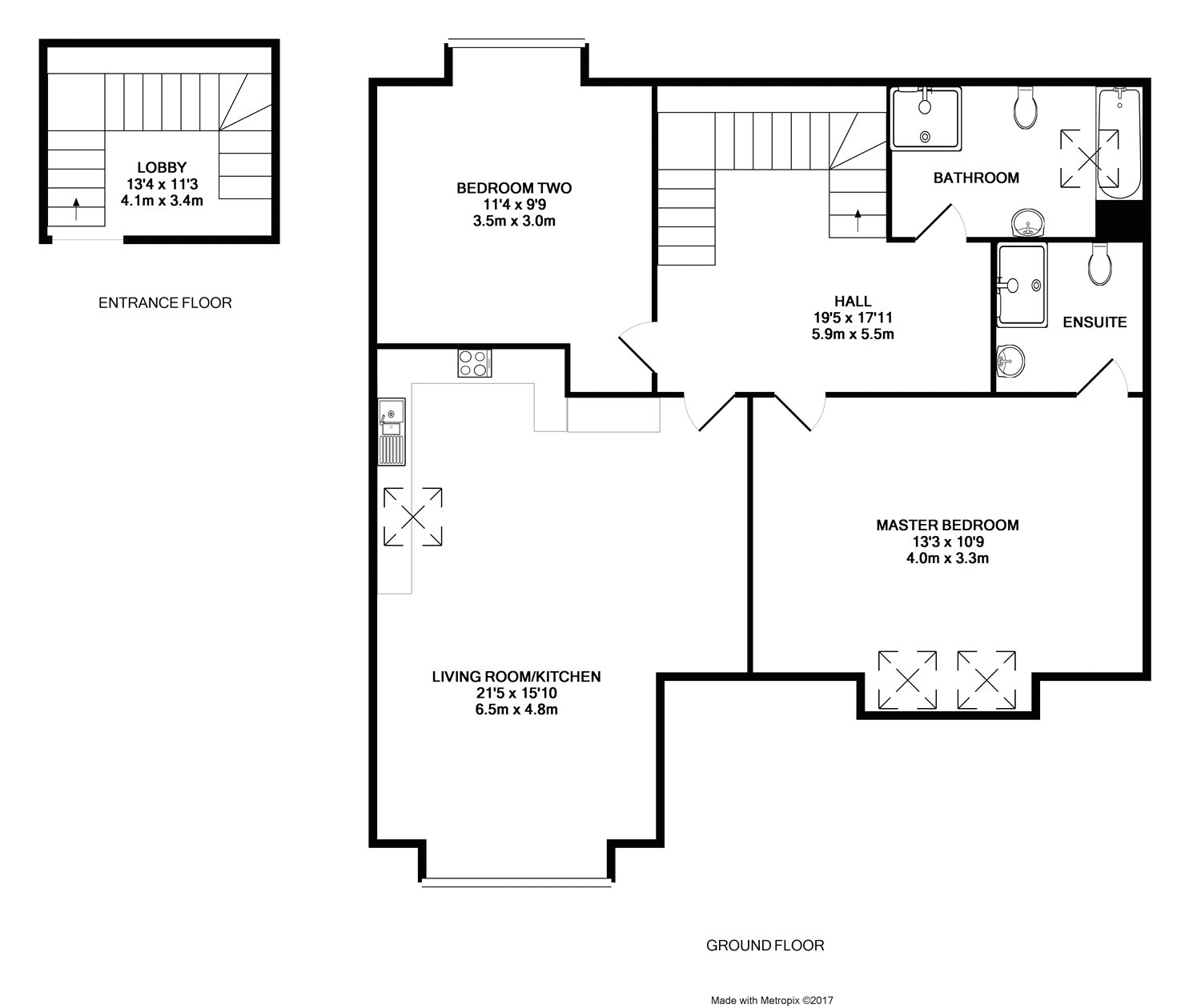 2 Bedrooms Flat to rent in Briar Patch, 11 Salisbury Road, Farnborough, Hampshire GU14