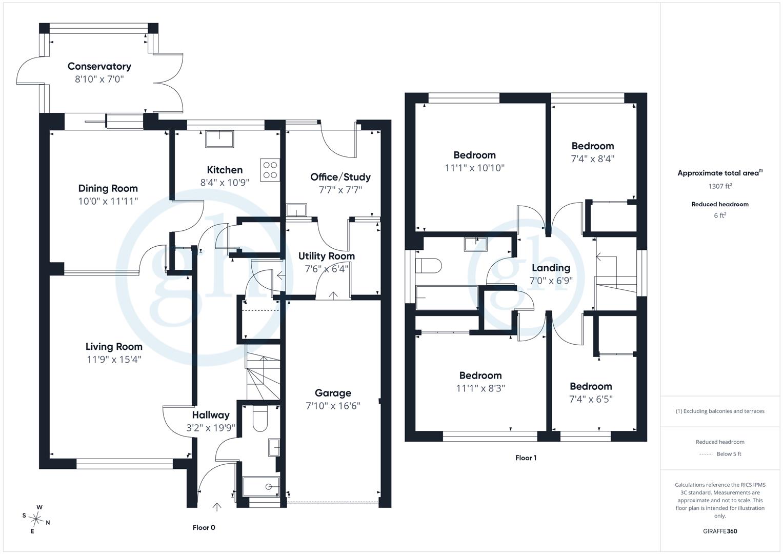 39, Seaford Close, Ruislip floorplan