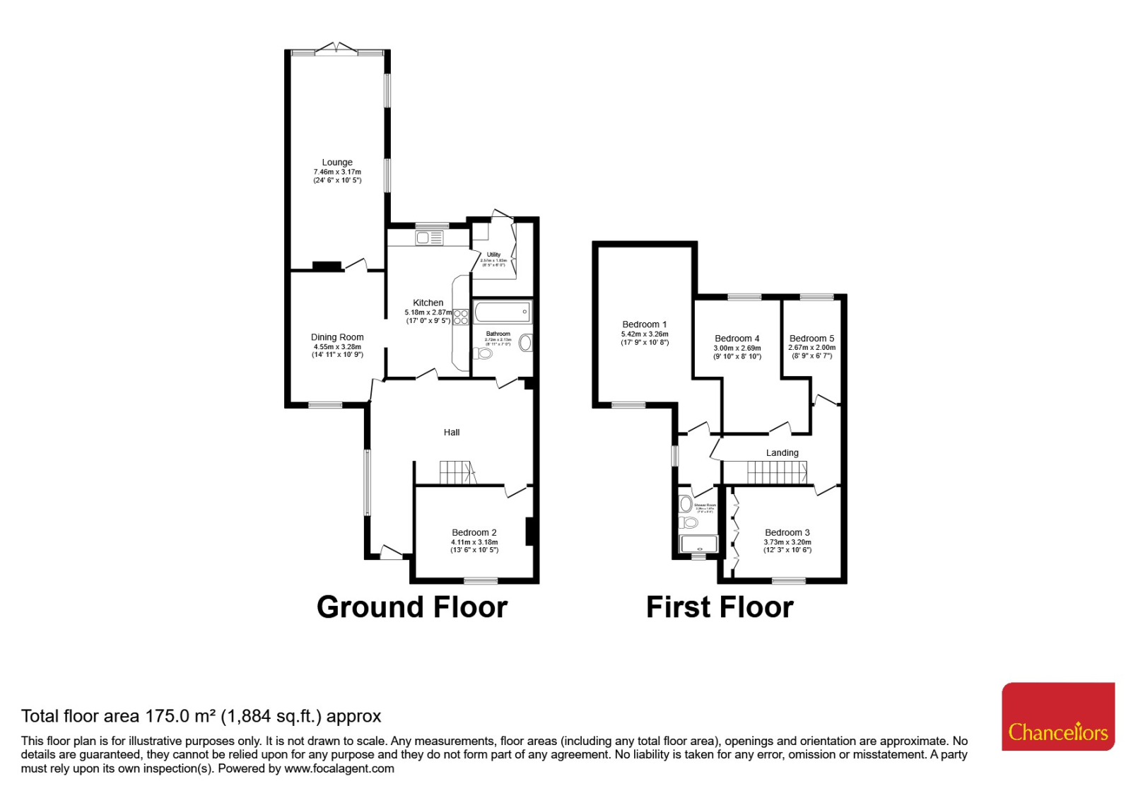 3 Burrow Hill Green, Burrow Hill Green, Woking floorplan
