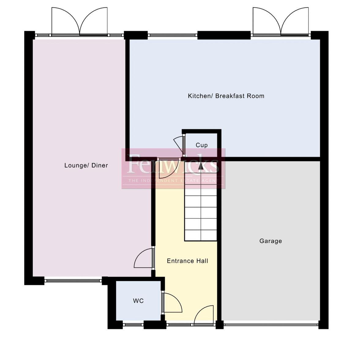 11, Admirals Walk, Gosport floorplan