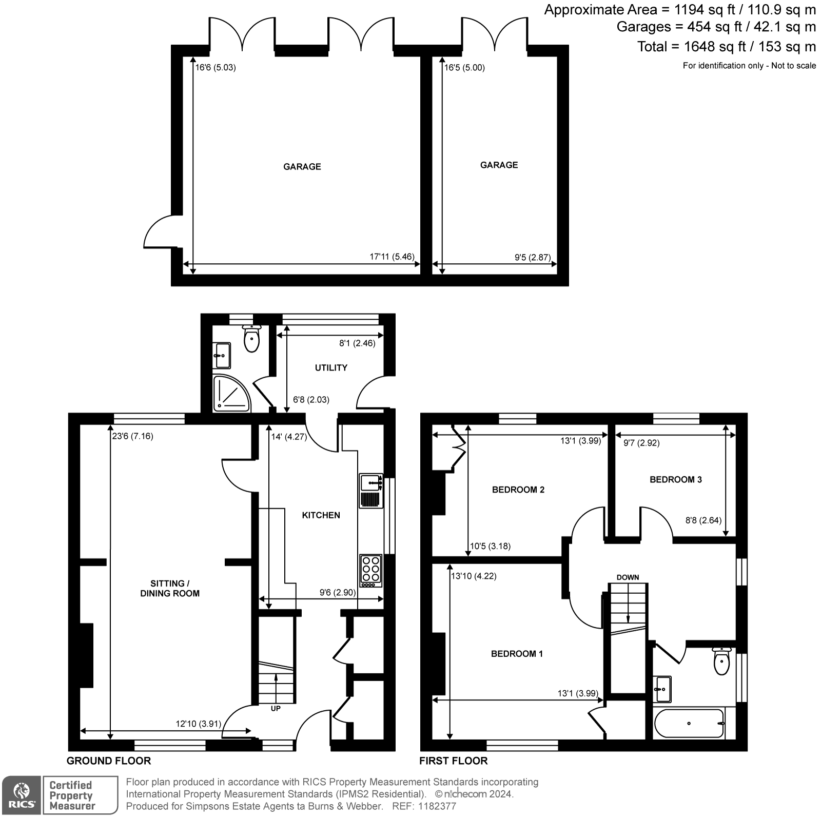 2 Manor Farm Cottages,, Old Lane, Farnham floorplan