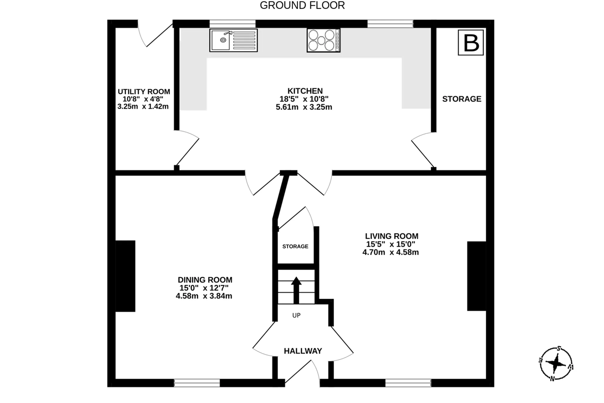 17, Wesley Terrace, Douglas floorplan