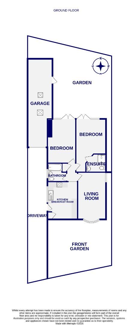 77, North Moor Road, York floorplan