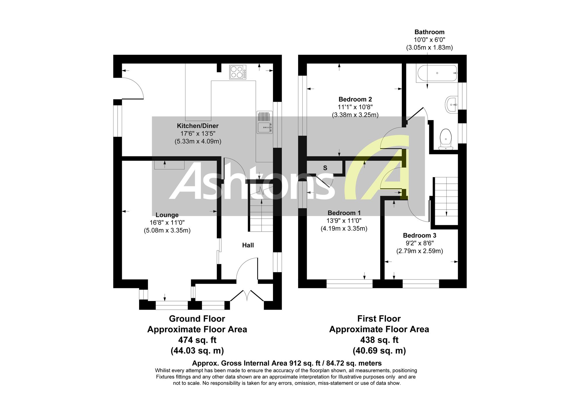 53 Windsor Grove, Runcorn floorplan