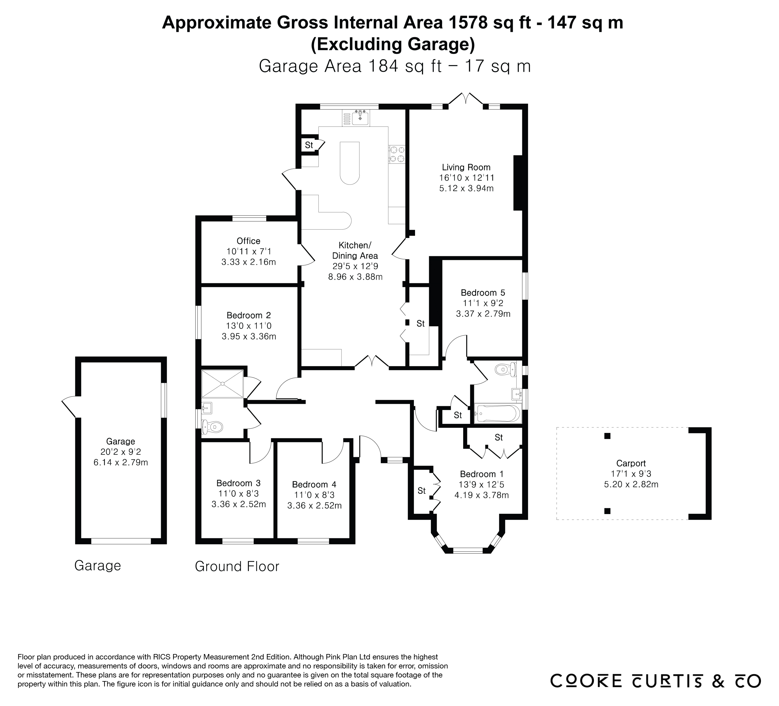 23, Harlton Road, Little Eversden floorplan