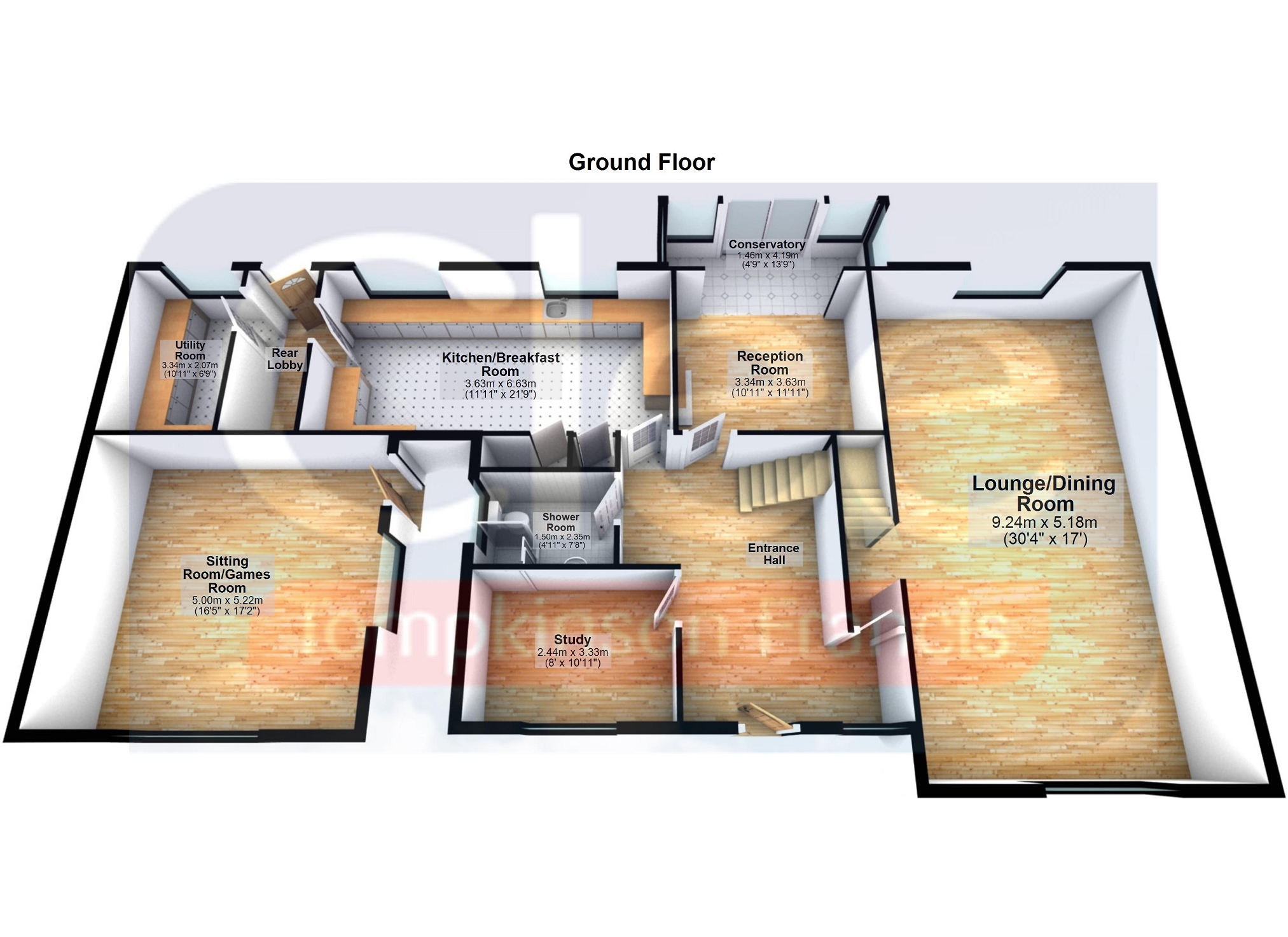 36, Bron Y Bryn, Swansea floorplan