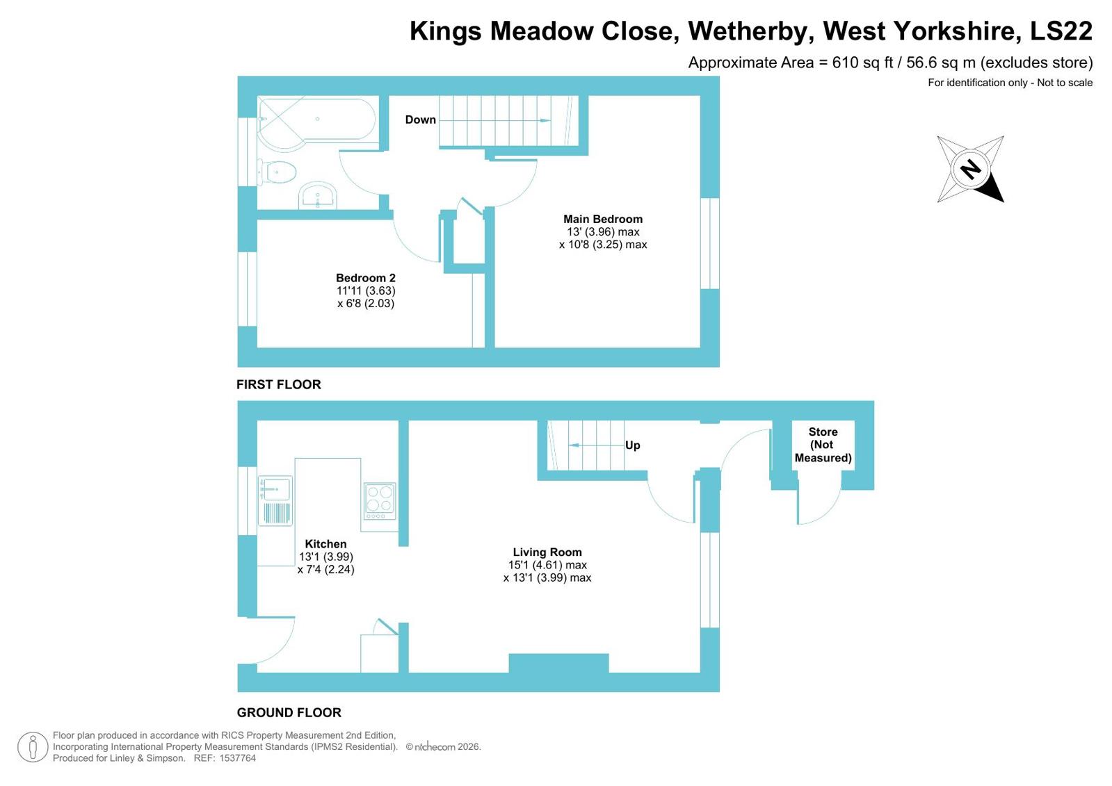 Kings Meadow Close, West Yorkshire floorplan