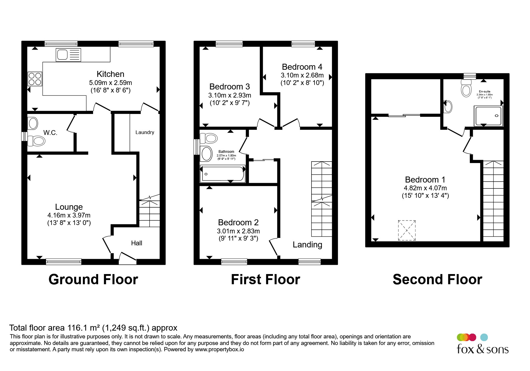 16, Adlam Way, Salisbury floorplan