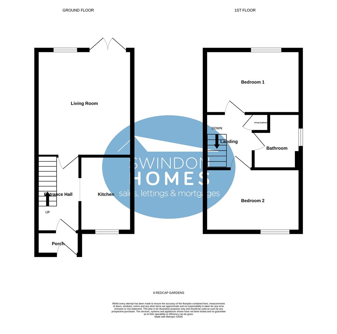 Redcap Gardens, Swindon floorplan