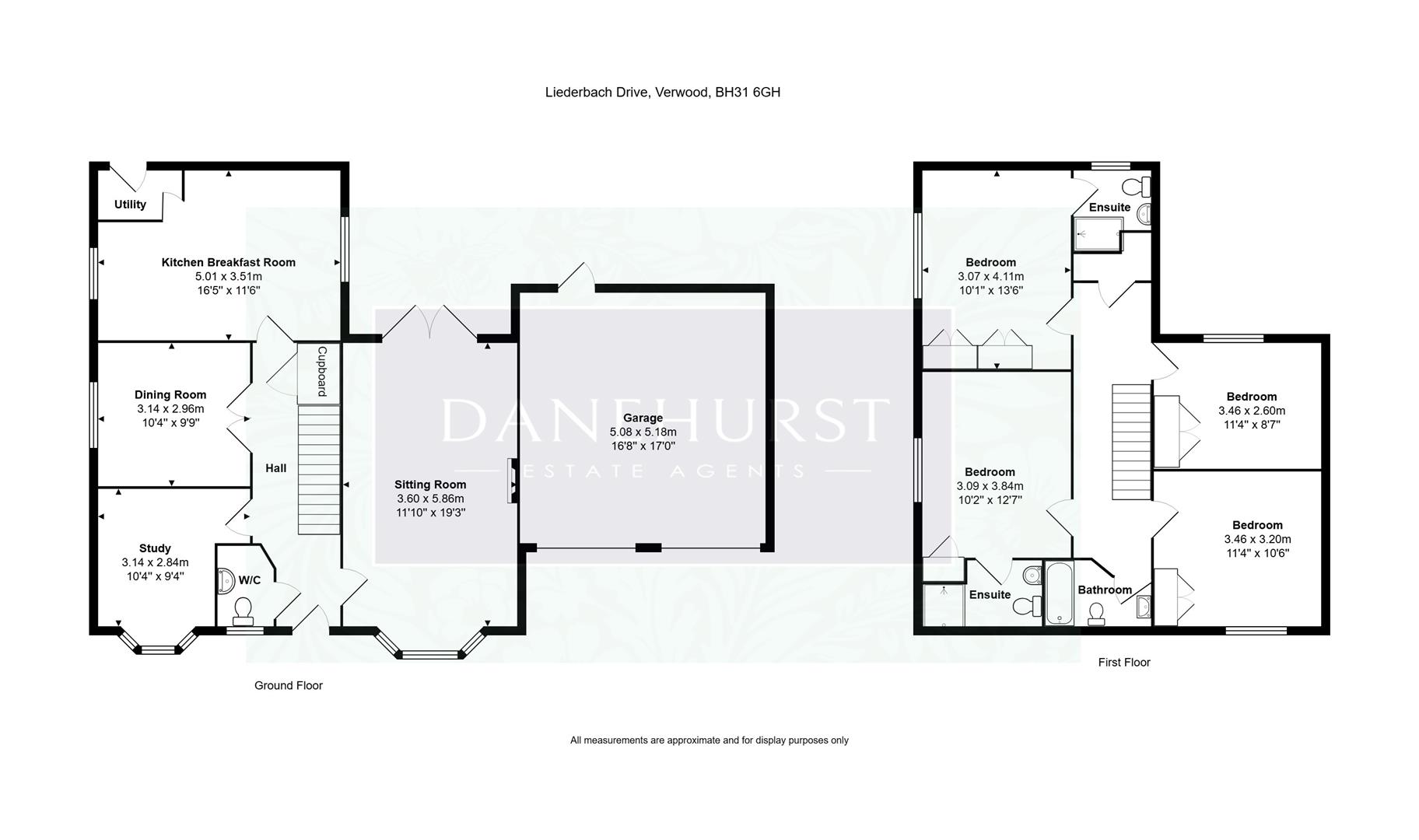 28, Liederbach Drive, Verwood floorplan