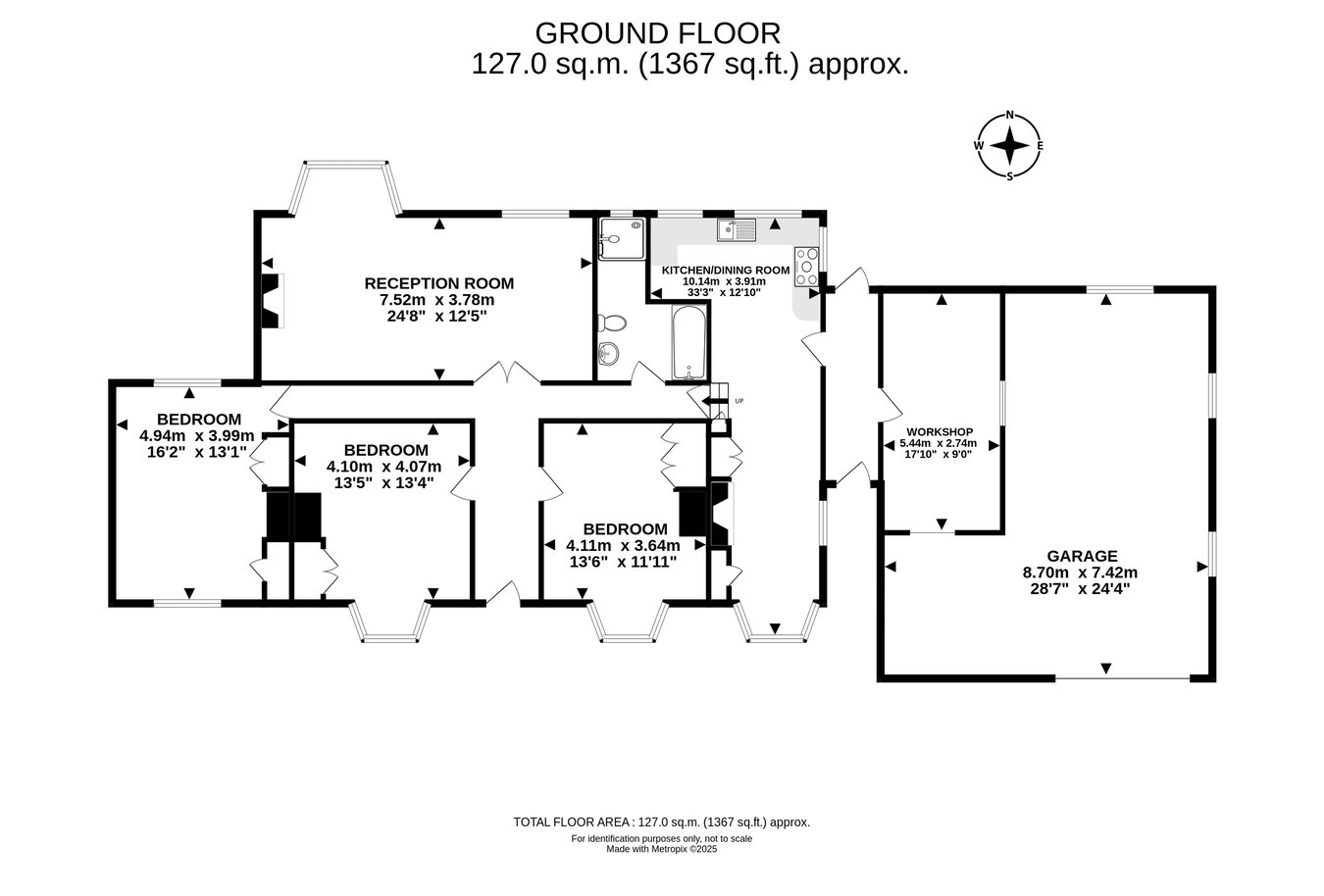 Nantmel, Llangammarch Wells floorplan