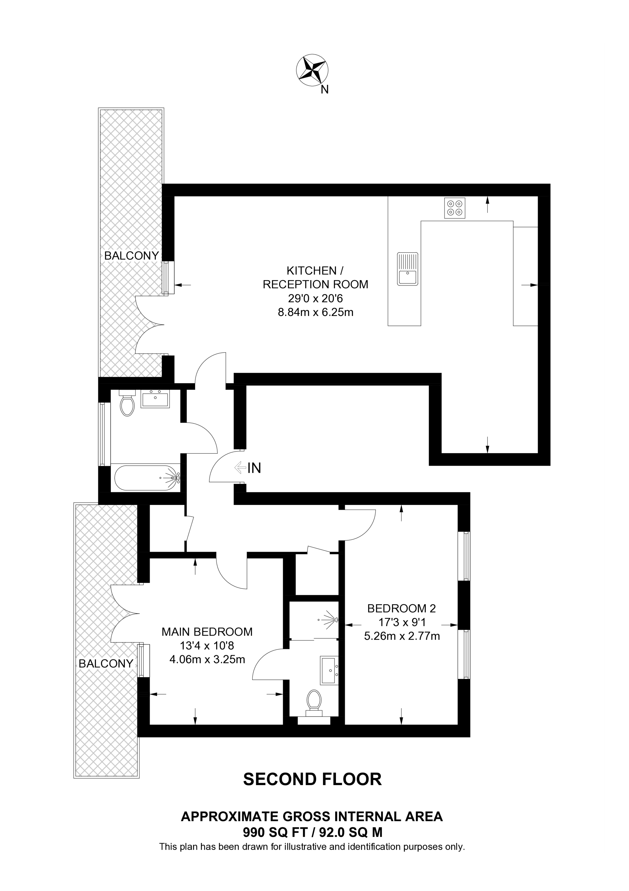 Shortlands Road, Bromley floorplan