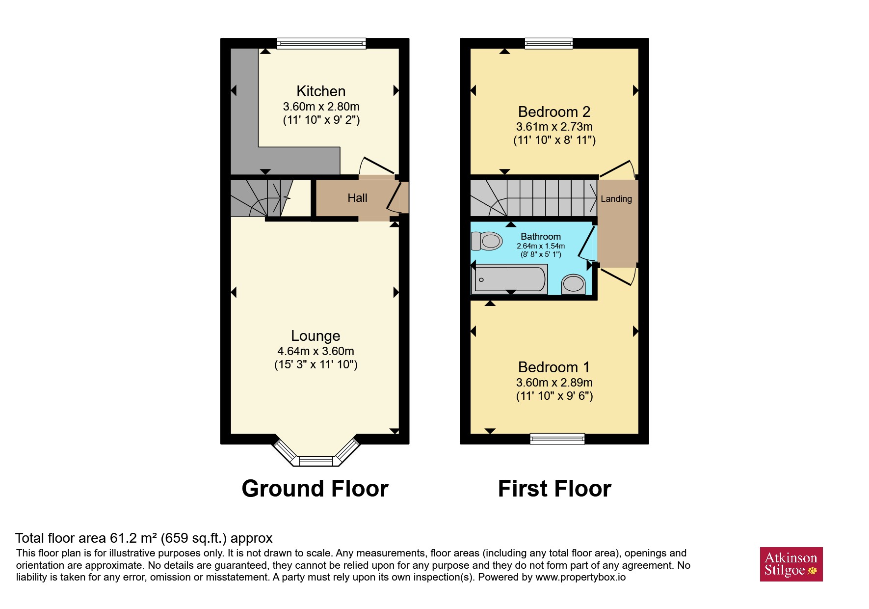 75, Ebourne Close, Kenilworth floorplan