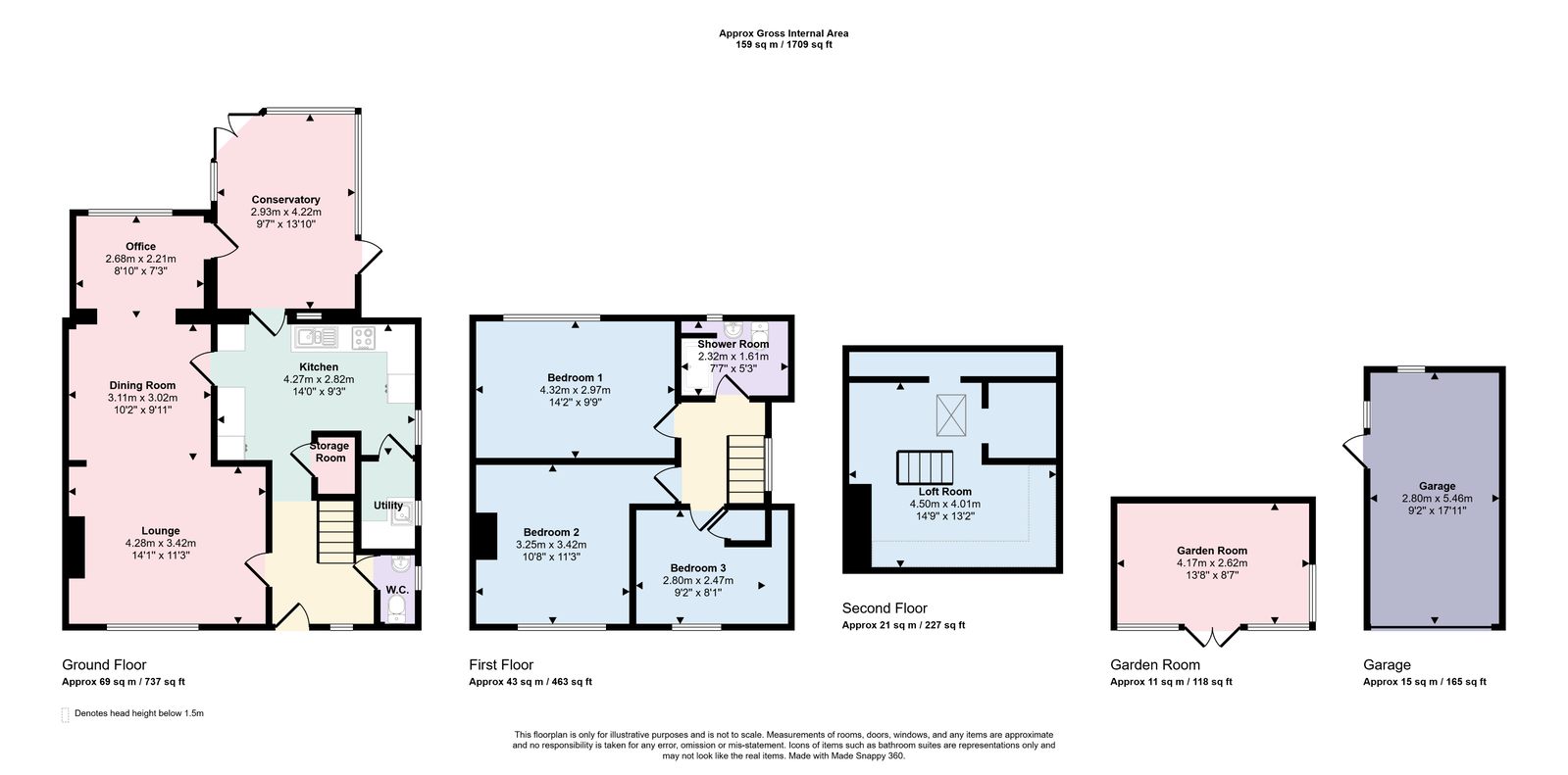 44, The Highway, Orpington floorplan