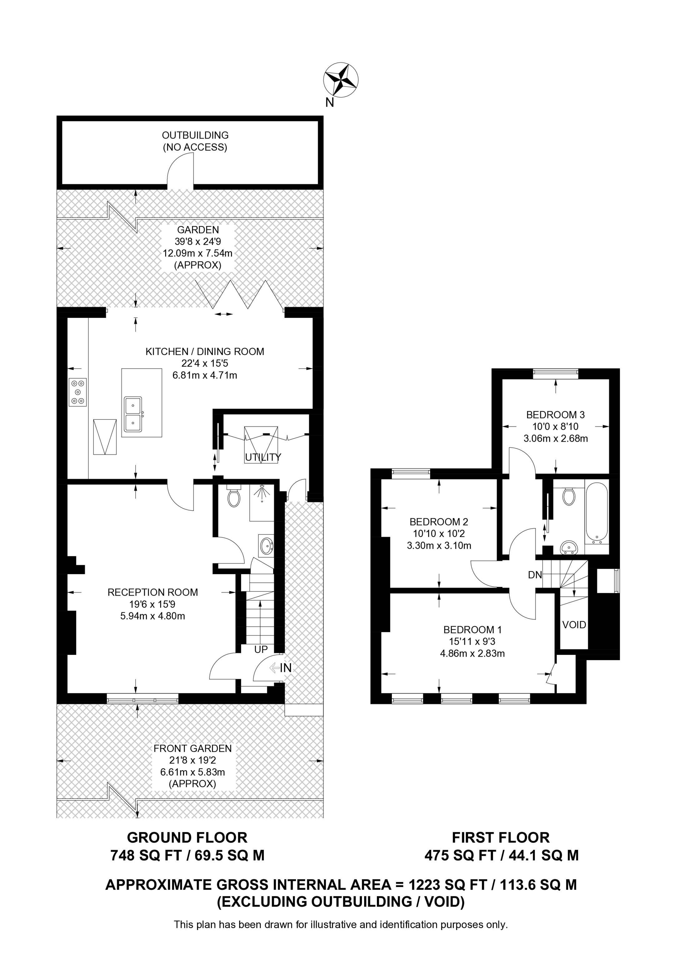 Athenlay Road, Nunhead floorplan