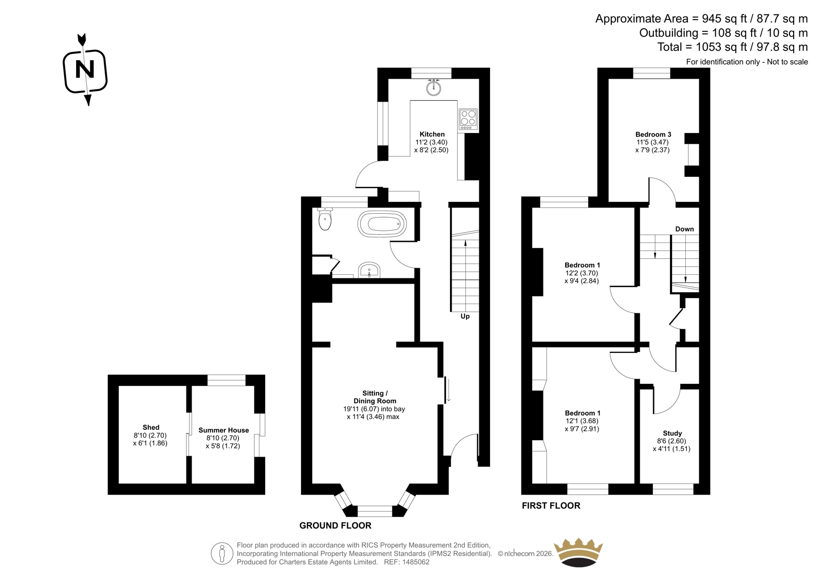 99, Mayfield Road, Hampshire floorplan