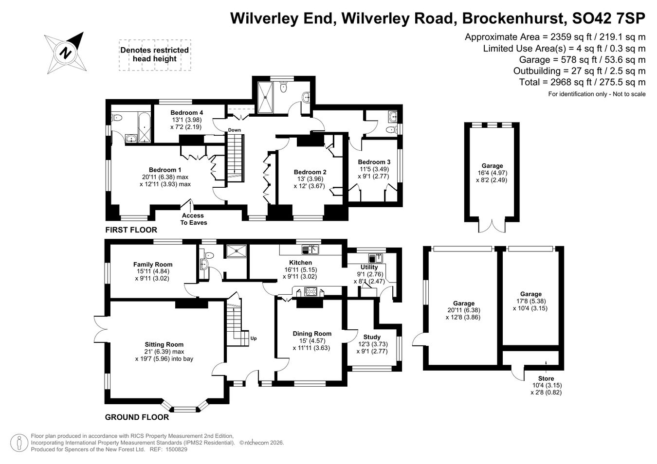 Wilverley End, Wilverley Road, Brockenhurst floorplan