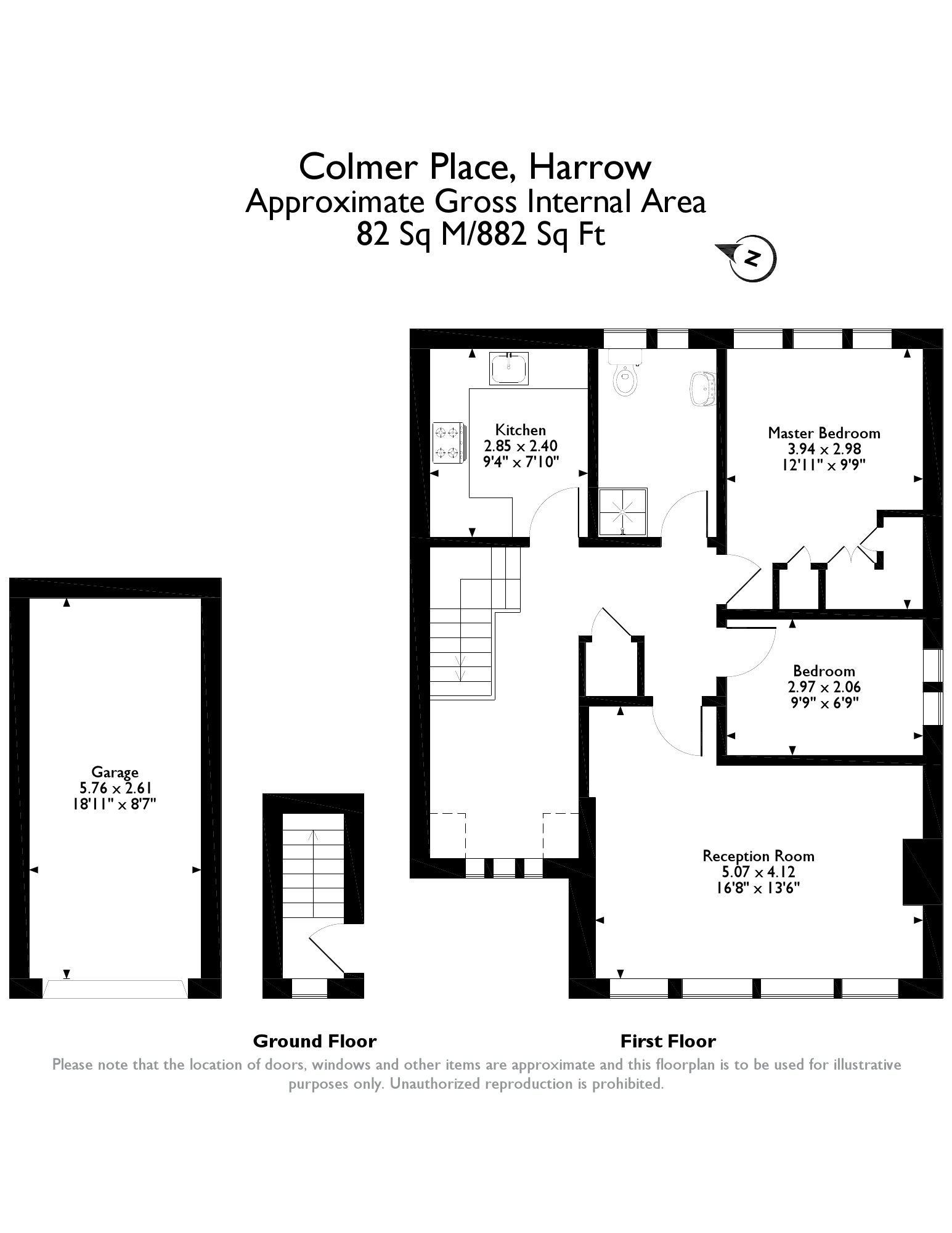 2 Bedrooms Flat for sale in Colmer Place, Harrow Weald HA3