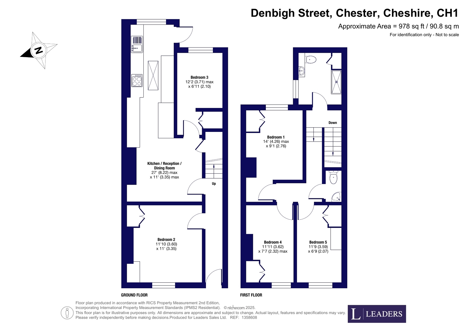 7, Denbigh Street, Cheshire floorplan