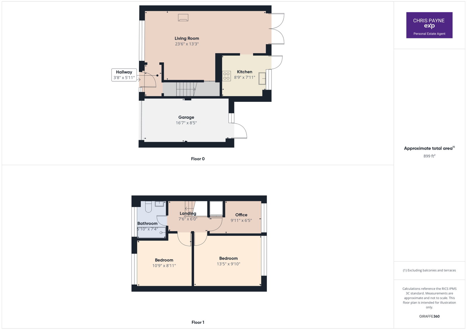 30, Knaves Acre, Ashford floorplan