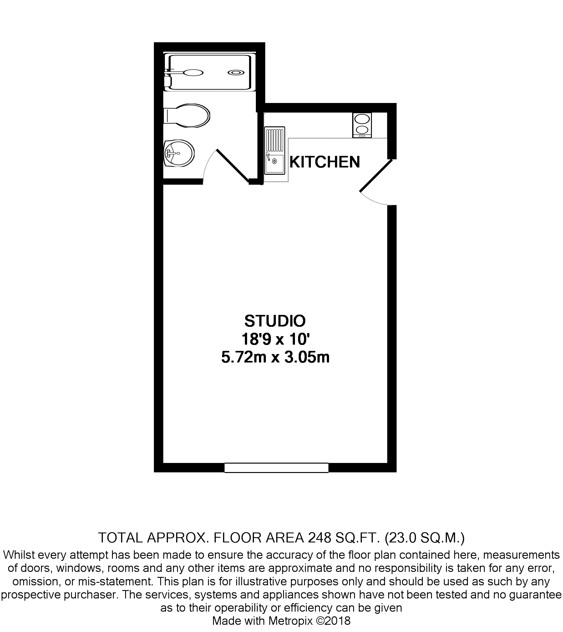 0 Bedrooms Studio to rent in Abbey Road, Chertsey, Surrey KT16