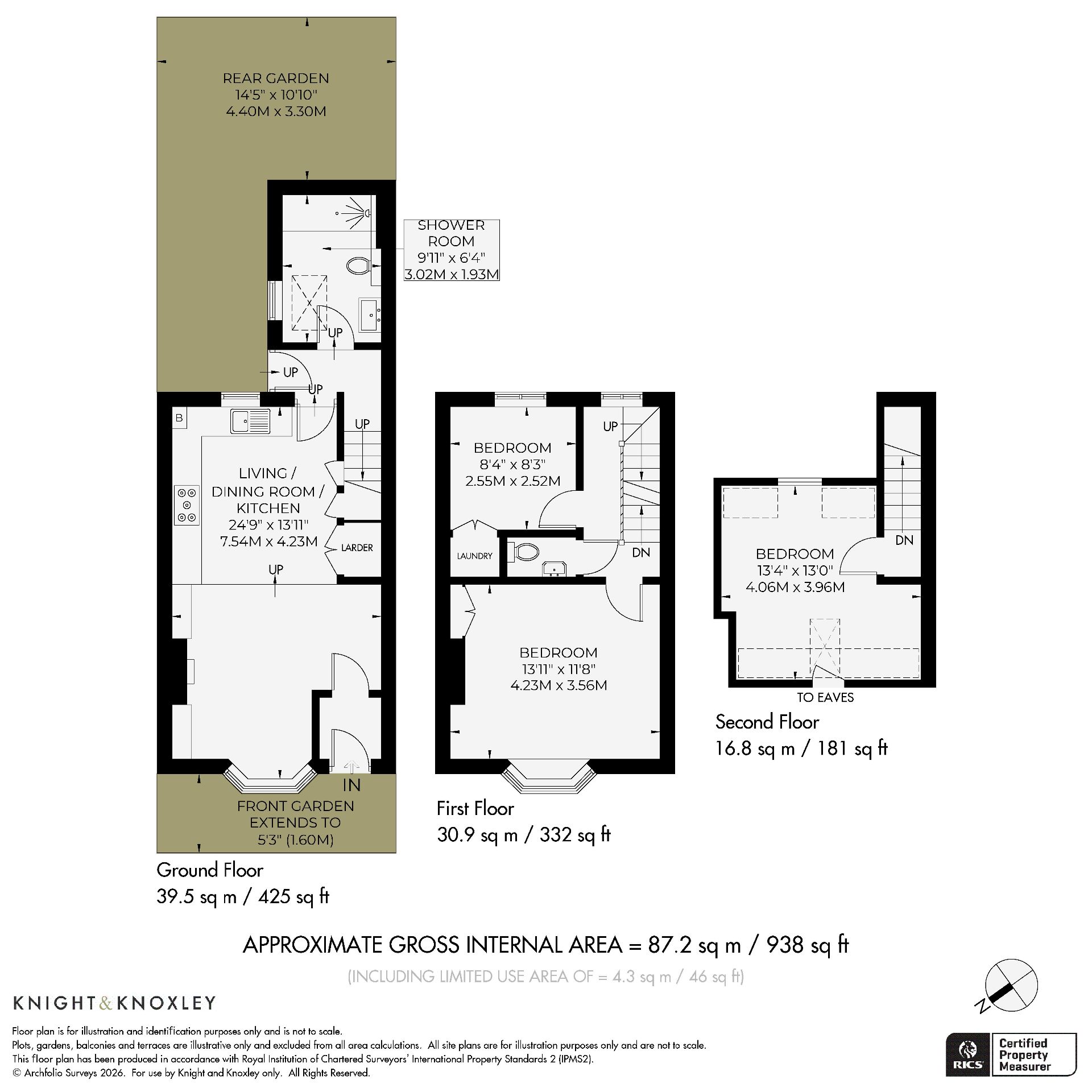 37 Hanover Terrace, Brighton floorplan
