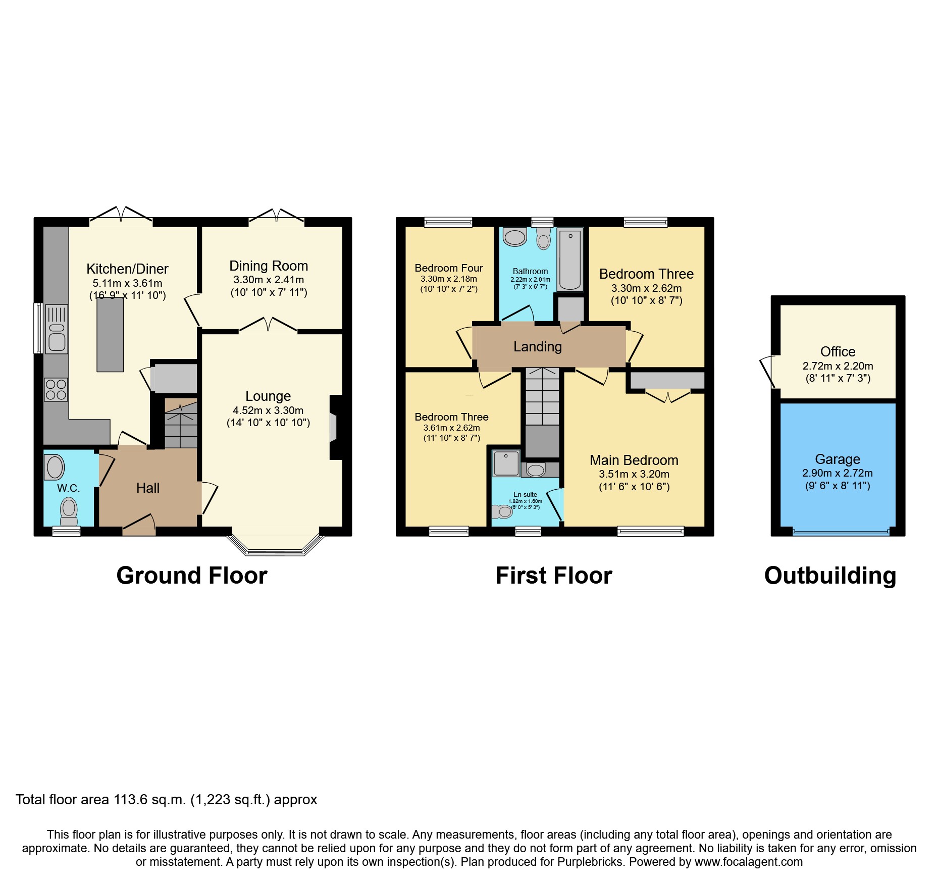 34, Clifton Moor, Milton Keynes floorplan