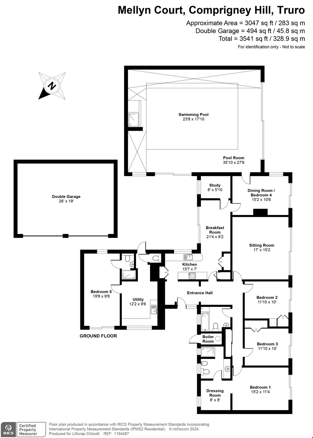 Mellyn Court, Truro floorplan