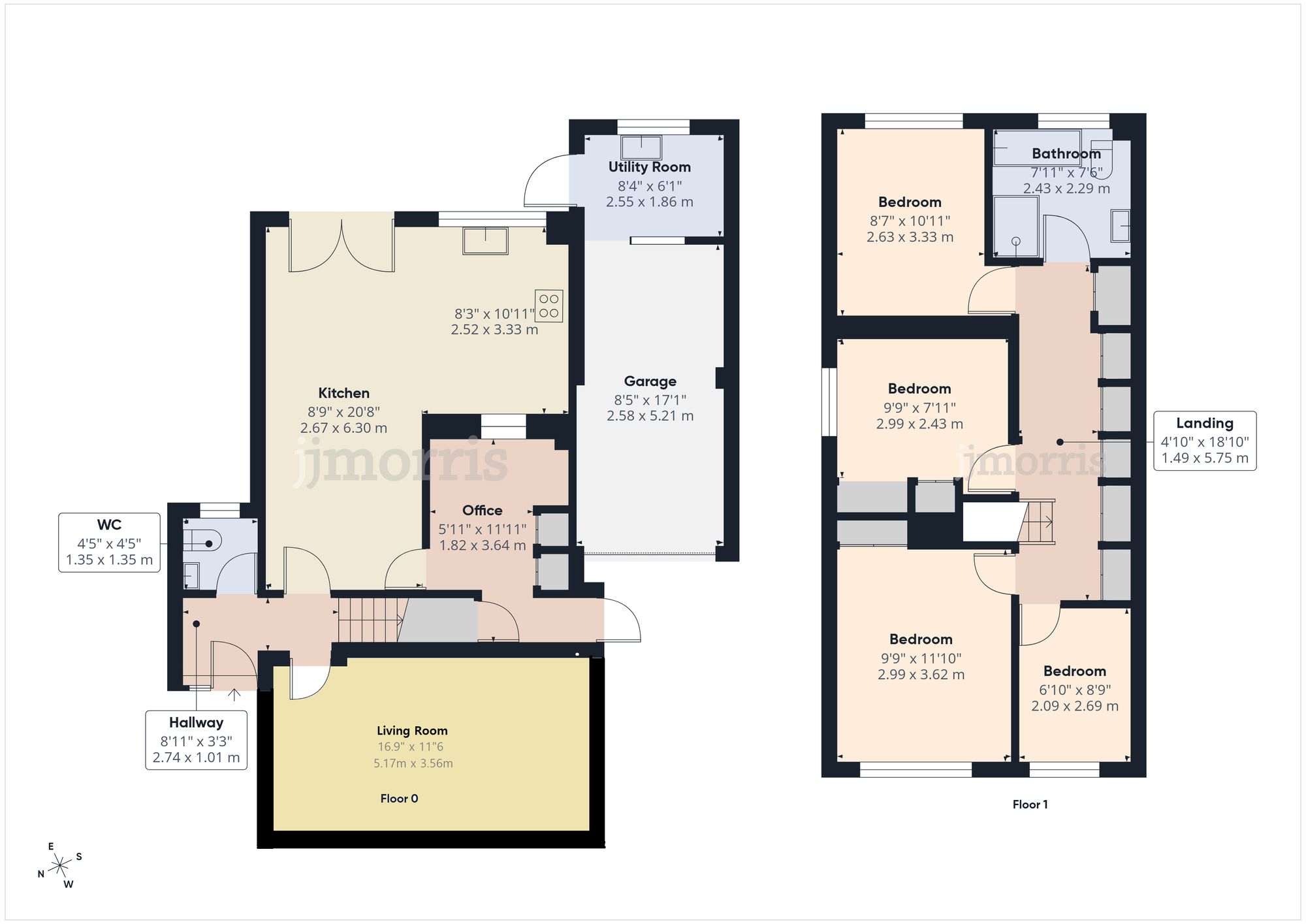 12 Masefield Drive Priory Park, Haverfordwest floorplan