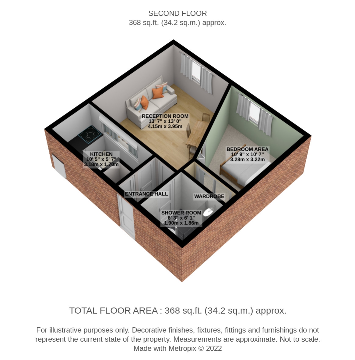 Flat 20, Kingfisher Court, Queen Alexandra Road, High Wycombe floorplan