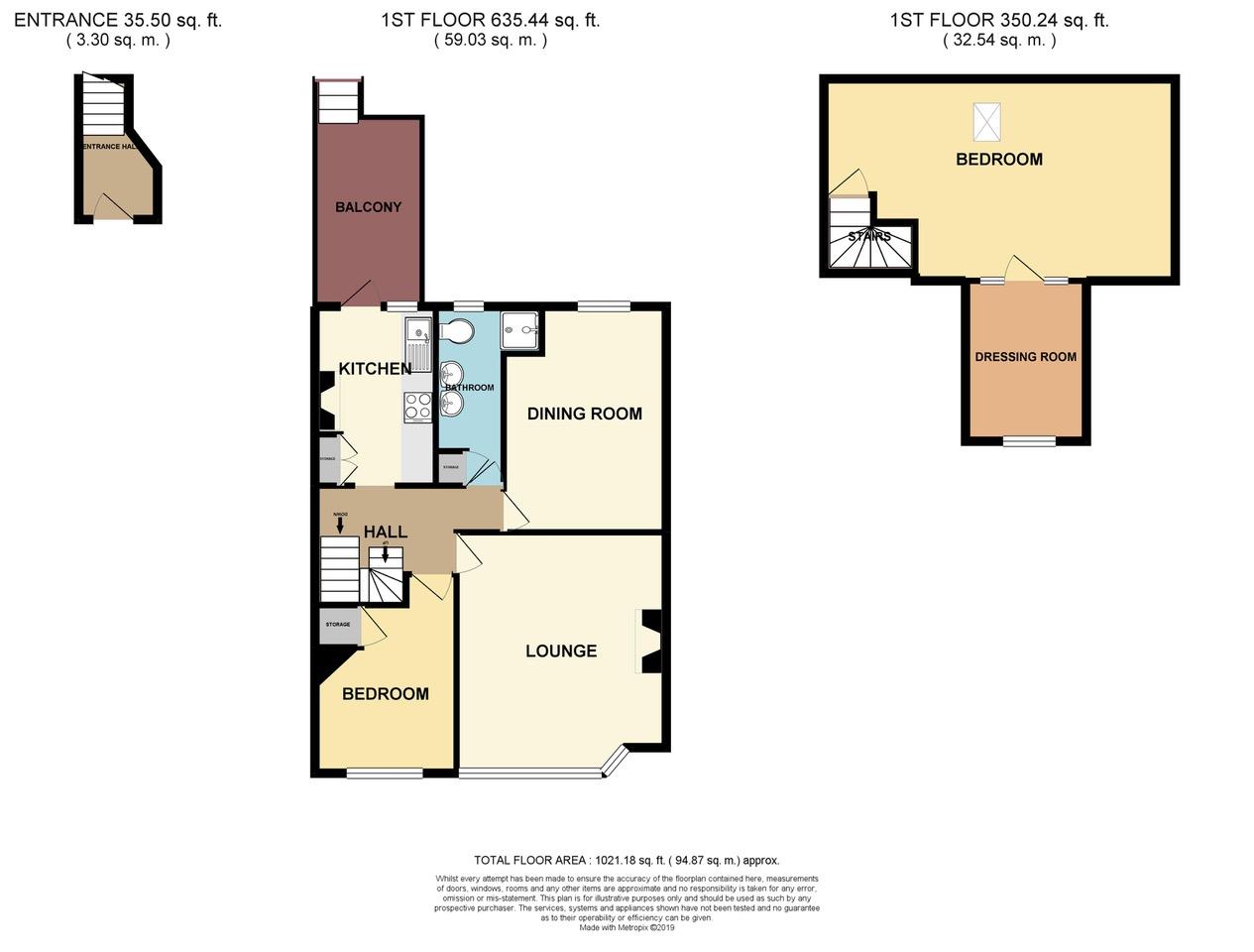 21a, Westbourne Grove, Westcliff-On-Sea floorplan