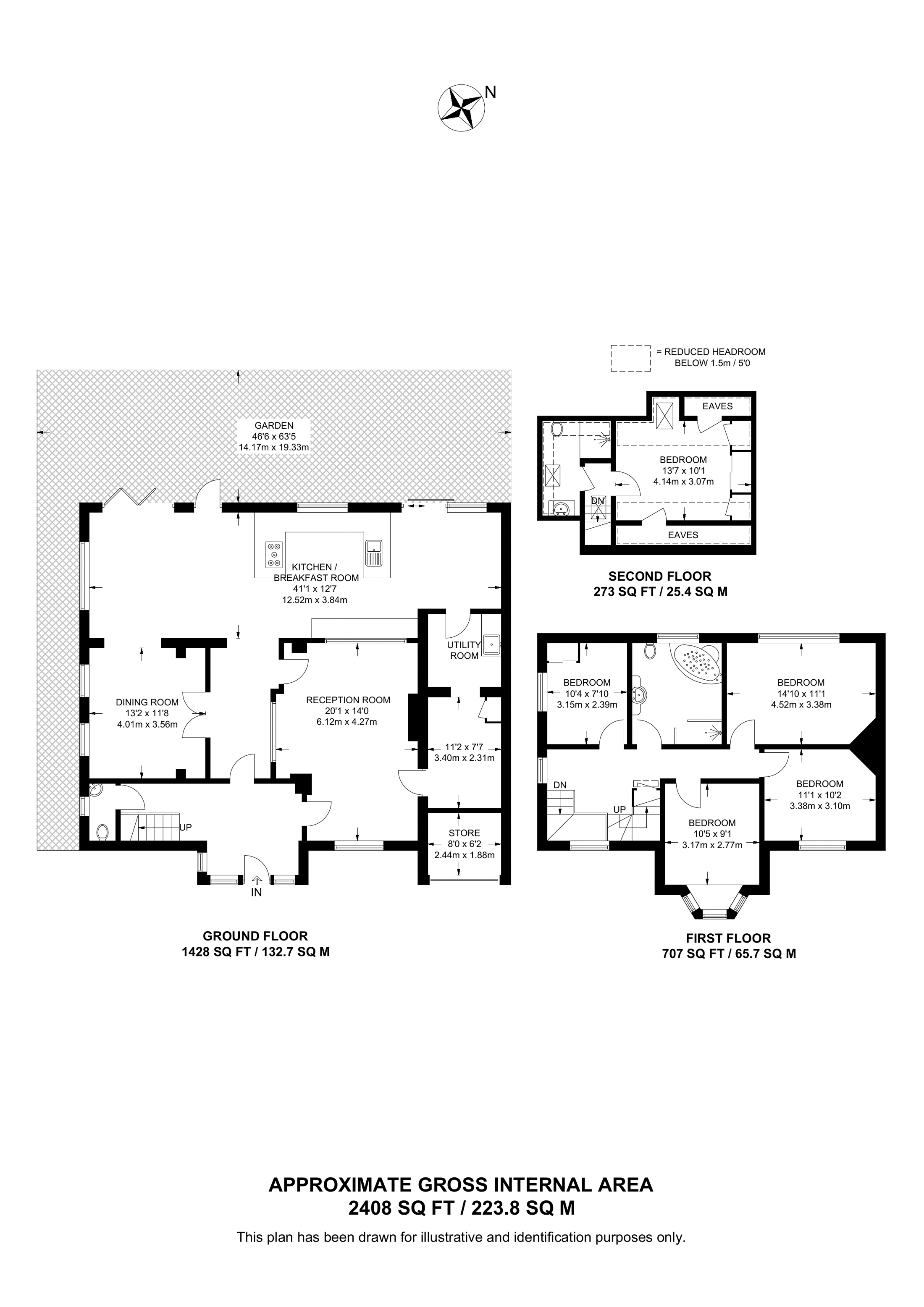 Fullbrooks Avenue, New Malden floorplan