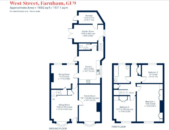 Christmas Cottage,, 68 West Street, Surrey floorplan