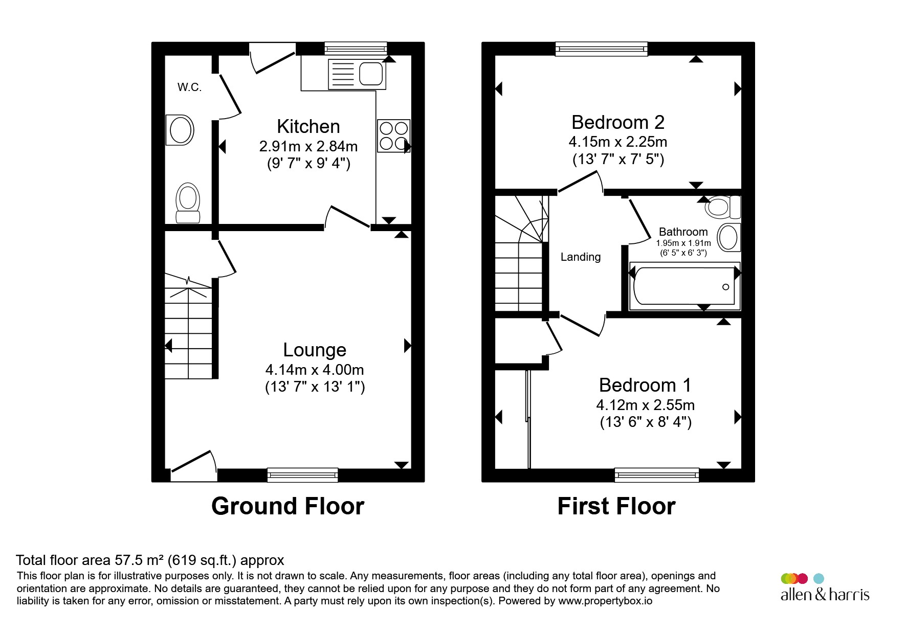 110, Tillycairn Drive, Glasgow floorplan