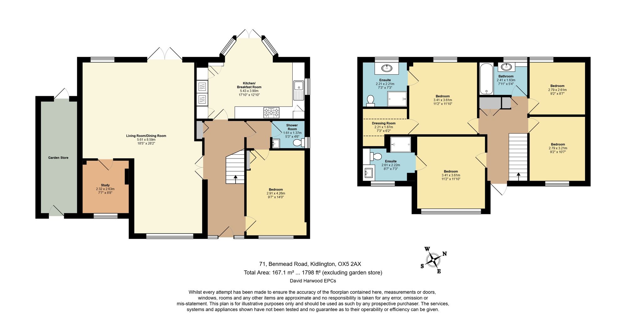 71 Benmead Road, Kidlington floorplan