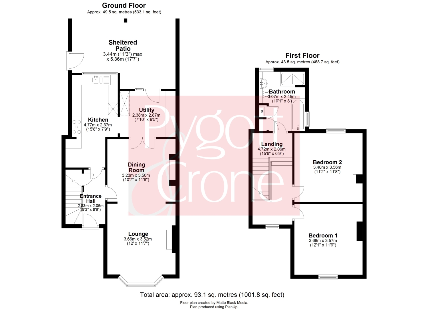 31, Norfolk Street, Boston floorplan